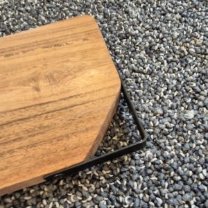 Houten Onderzetters, Set van 4 - 10cm x 10cm x 1cm - Afbeelding 3