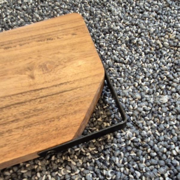 Houten Onderzetters, Set van 4 - 10cm x 10cm x 1cm