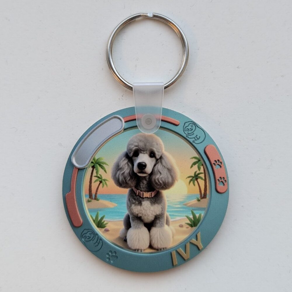 Gepersonaliseerde Sleutelhanger met Foto - Afbeelding 1