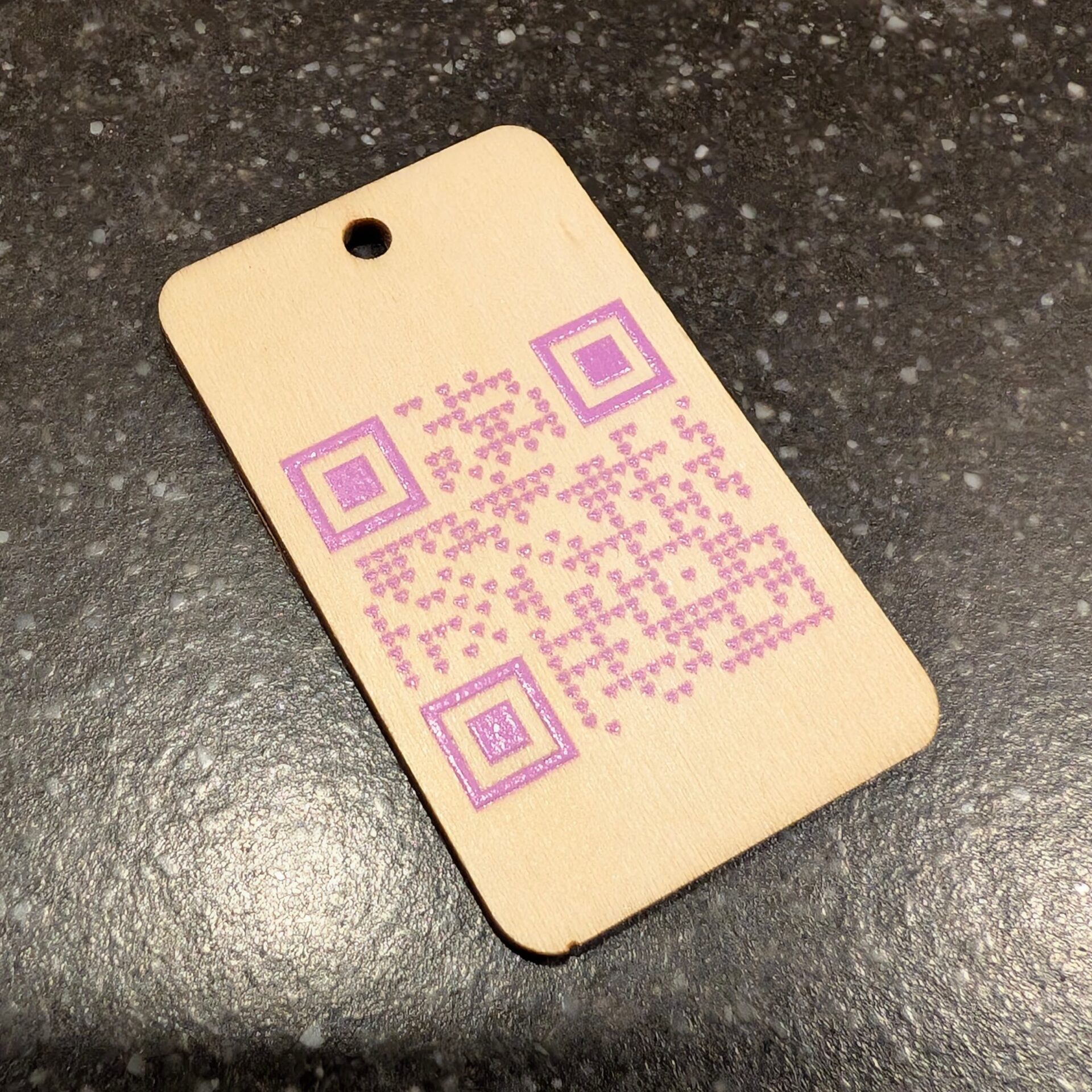 Houten Sleutelhanger met Logo of Naam - Afbeelding 4