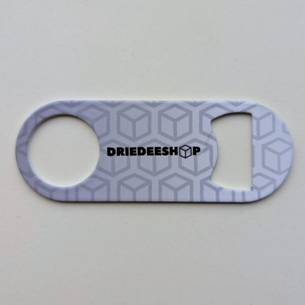 Gepersonaliseerde bieropener met logo of tekst