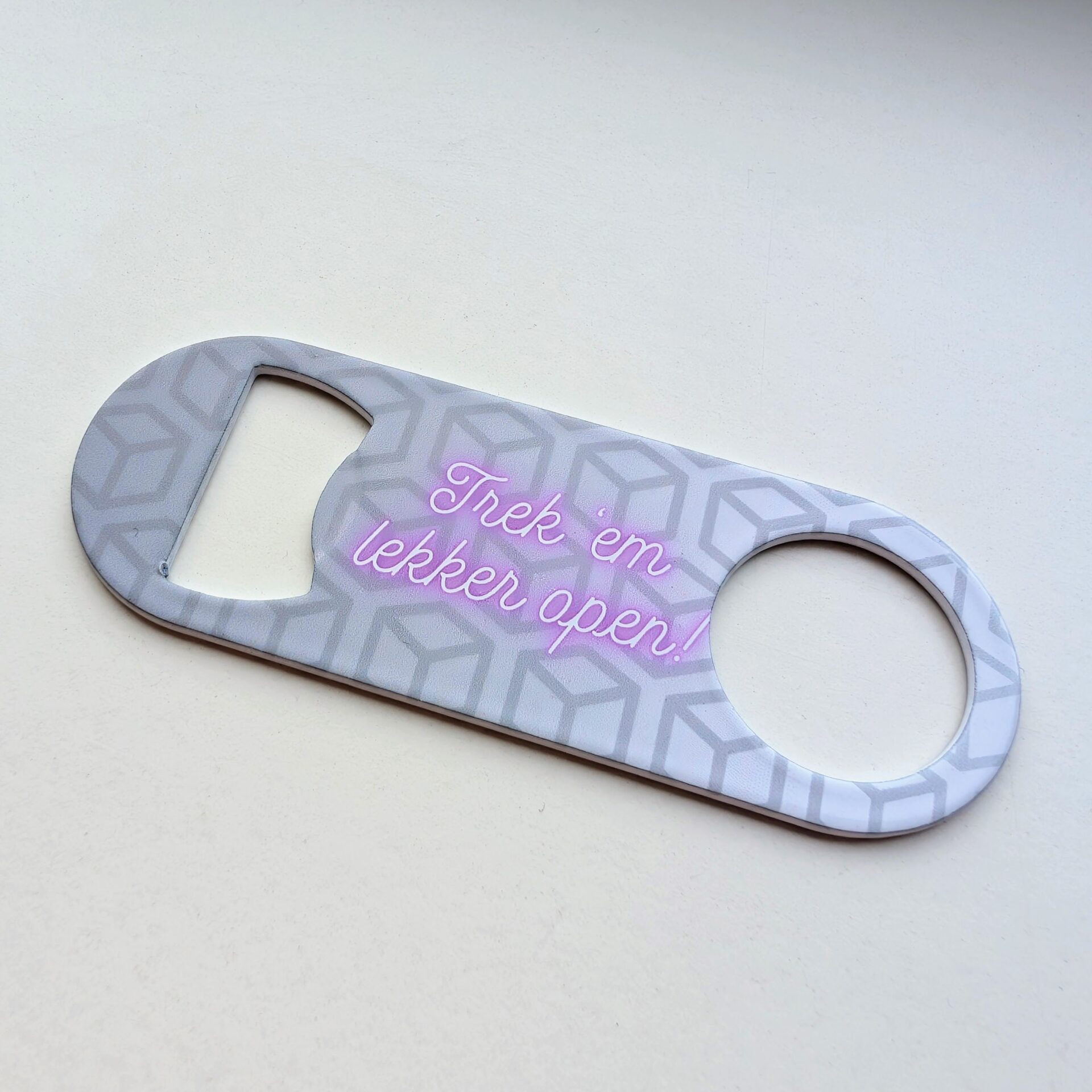 Gepersonaliseerde bieropener met logo of tekst - Afbeelding 2