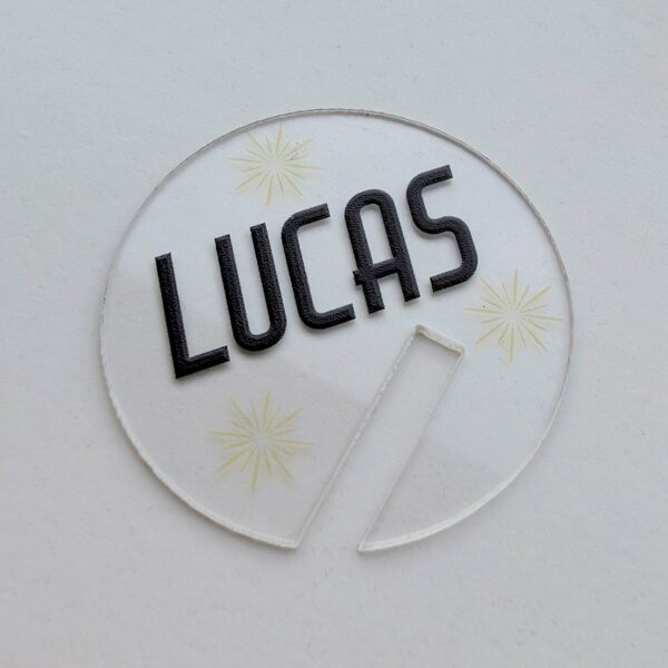 Gepersonaliseerde Glashanger met Naam