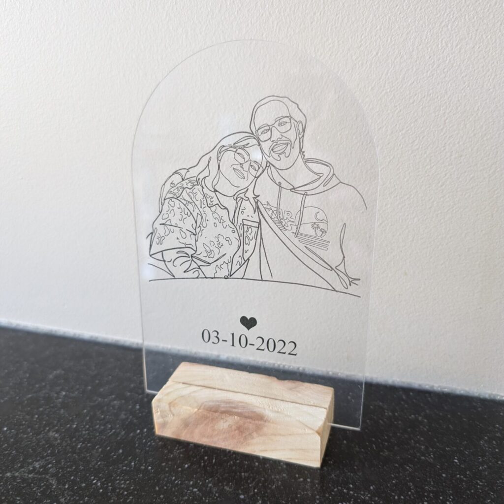 Gepersonaliseerd Plexiglas Decoratiebord