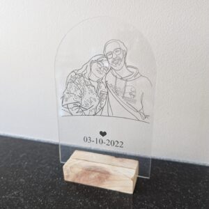 Gepersonaliseerd Plexiglas Decoratiebord