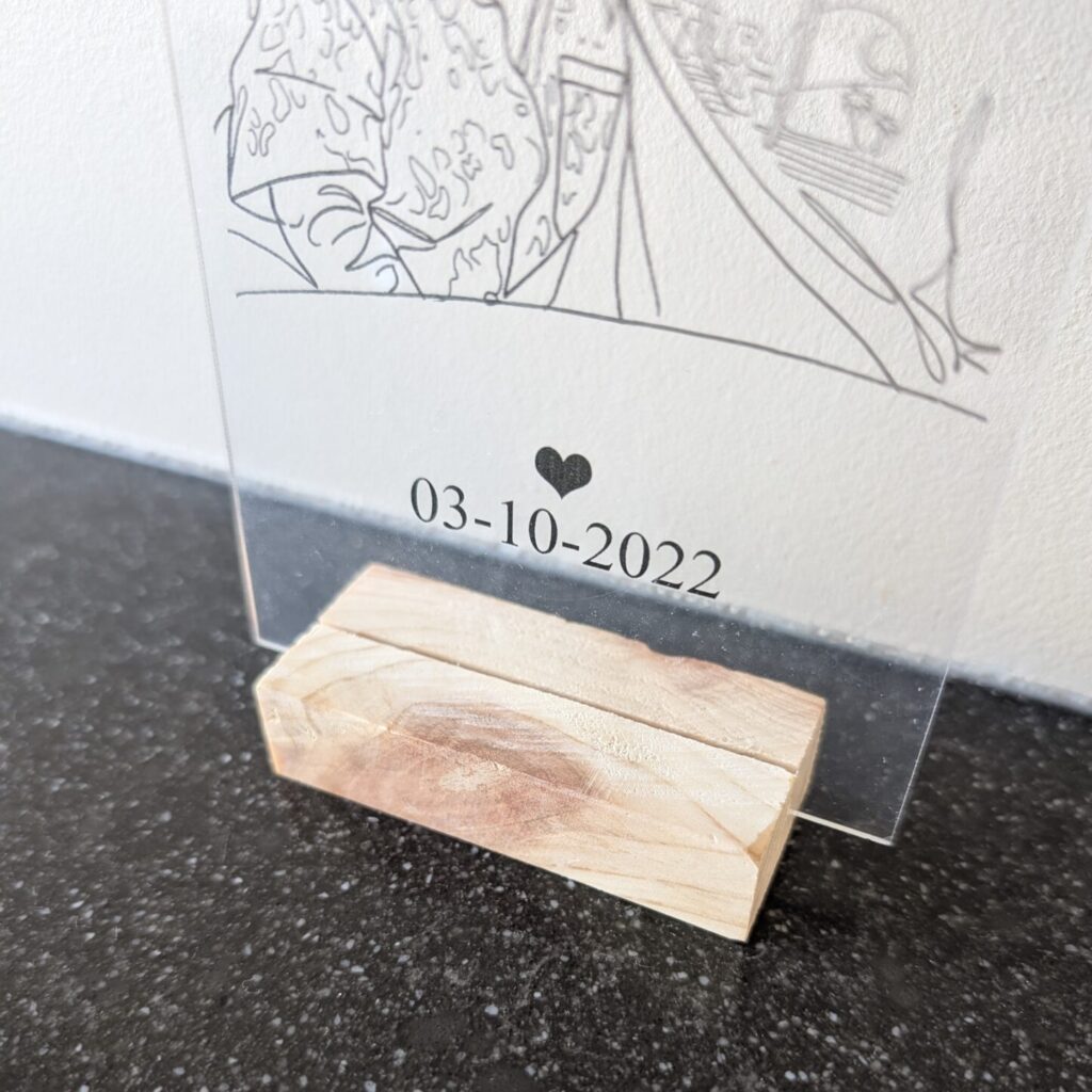 Gepersonaliseerd Plexiglas Decoratiebord