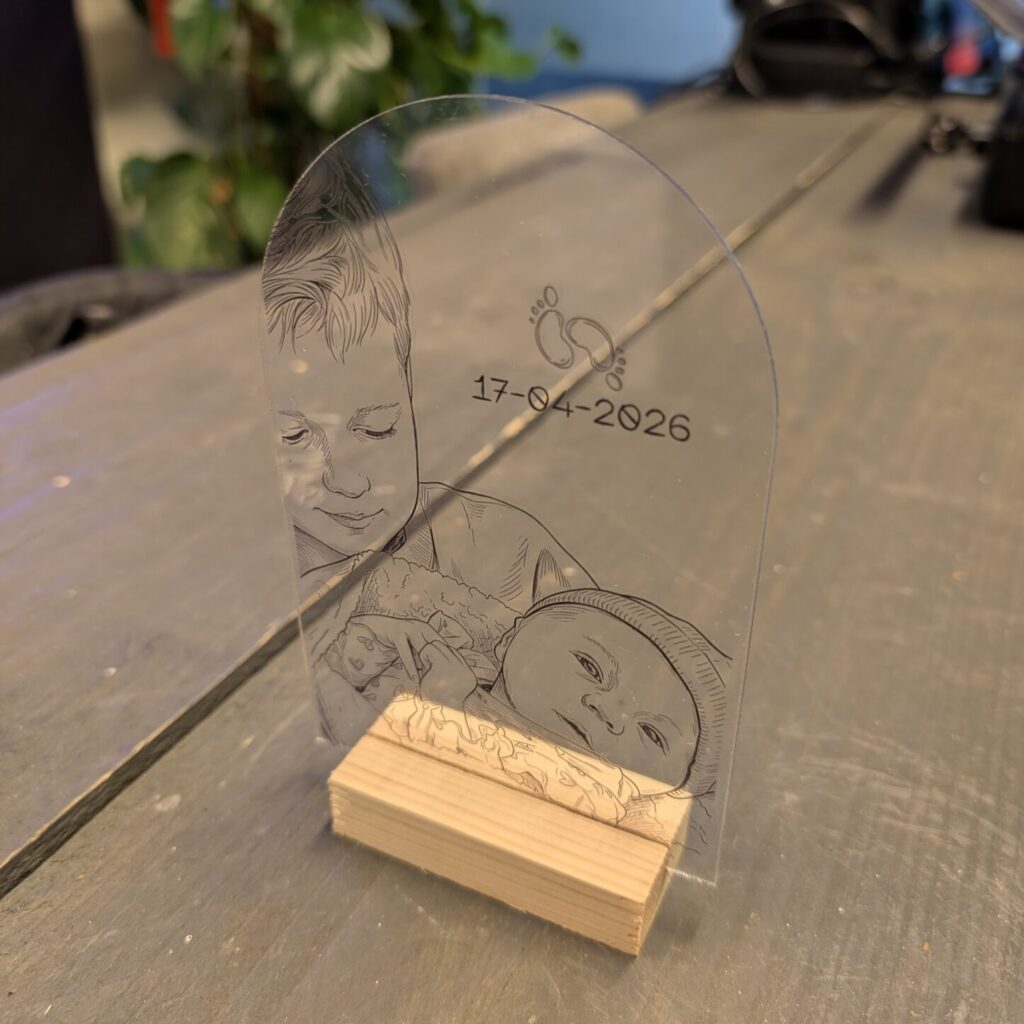 Gepersonaliseerd Plexiglas Decoratiebord