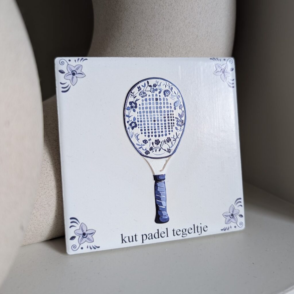Gepersonaliseerd Keramiek Tegeltje met UV Print