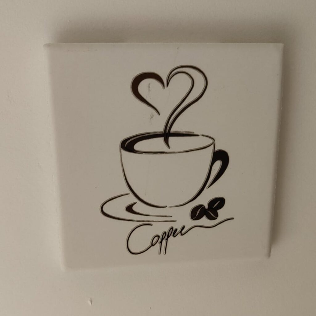 Gepersonaliseerd Keramiek Tegeltje met UV Print